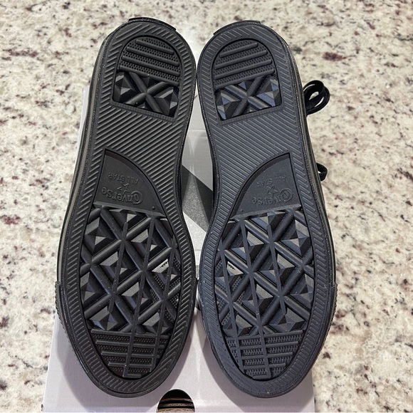 NWB Converse Black Leather One Star Pro OX Jamie Platt 7.5 Women’s Snakeskin New - Picture 5 of 6